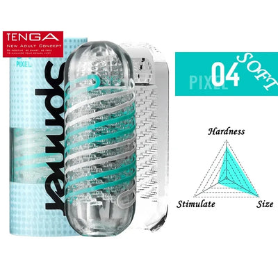 TENGA Japan SPINNER DX Bundle Adult Masturbation Device Man Sex Toy Styles Reusable Masturbation Device Silicone Real Vaginal Stimulation Penis