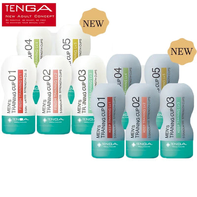 TENGA TRAINING CUP MTC and MTCK Training Cup Original Male Masturbation Cup Massasger Premature Ejaculation Long-lasting Adult