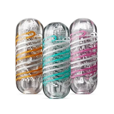 TENGA Japan SPINNER DX Bundle Adult Masturbation Device Man Sex Toy Styles Reusable Masturbation Device Silicone Real Vaginal Stimulation Penis