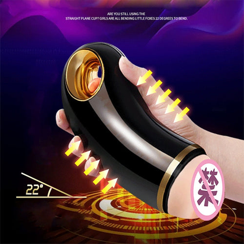 10 Speeds Male Masturbator Electric Masturb Voice Virabration Real Vagina Masturbator for Man Silicone Sex Toys Adult Products