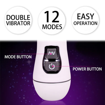 12 Modes Vagina G Spot Dildo Double Vibrator Sex Toys for Woman Adults Erotic Intimate Goods Machine Shop Vibrators for Women