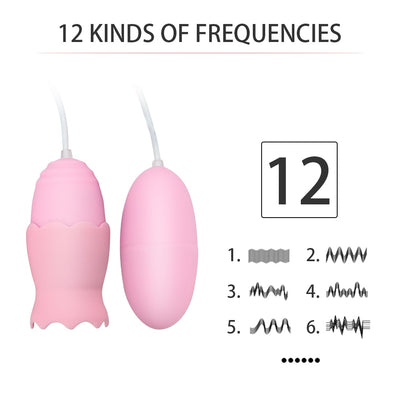 12 Speeds Tongue Oral Licking  Vibrators USB Vibrating Egg G-spot Vagina Massage Clitoris Stimulator Sex Toys for Women Sex Shop