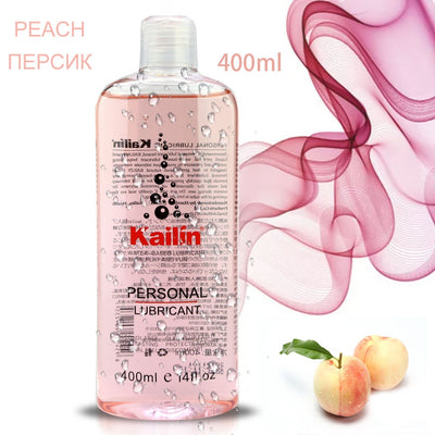 400ml Fruit Flavor Lubricant Anal Grease for Sex Lube Gel Oral Sex Oil Strawberry Banana Orange Grape Massage Oil Water Based