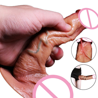 Adult Toys for Male Lg Dildo Anal Masturbator for Woman Big Dick Huge Buldge Pouch Silicone Sex Products Strapon Dildo Big Cock