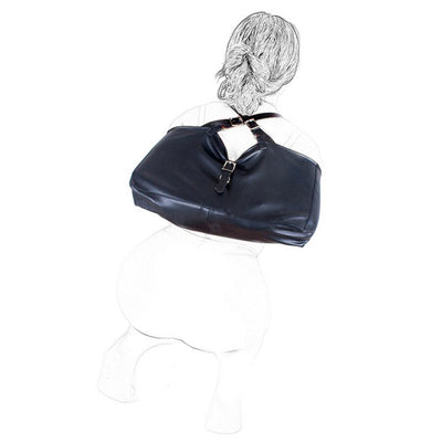 Arm Binder Bondage,Leather Armbinder Restraint Straight Jacket,Crossed Armed Back Bag,Adult Sex Toys