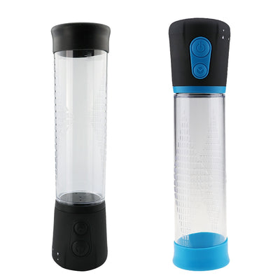 Automatic Penis Enlargement Trainer Penis Pump Vacuum Suction Penis Extender Aircraft Cup Sex Toys for Men Cock Exercise Battery