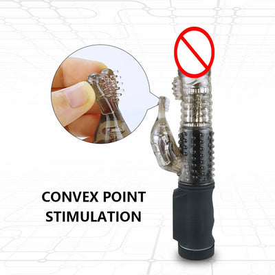 Dildo Vibrator G Spot Sex Toys Double Vibrator Clitoris Stimulator Vagina Pussy Massager 10 Speeds Toys for Adults Sex Clothes