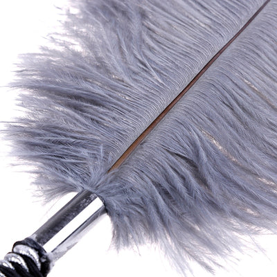 Erotic Feather Whip Spanking Paddle White Fetish Leather Flirt Sex Whip Sexy Lingerie Romantic Massage Sex Toys for Women Adult