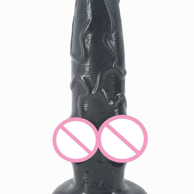 Animal Dildo Dog Horse Wolf Penis Sex Toys for Women Vagina Anal Masturbator Suction Big Dick Couple Lesbian Flirting