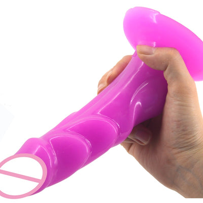 Animal Dildo with Suction Cup Dog Penis Curved G-spot Stimulate Ribbed Dick Sex Toys for Women Erotic Products Sex Shop