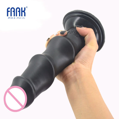 Realistic Dildo Suction Ribbed Dildo Big Penis Sex Toys for Women Man Extreme Stimulate Adult Sex Products Shop Anal Plug