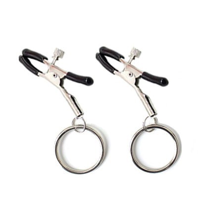 Female Breast Massager Nipple Clips Rings Labia Breast Nipple Clamps Sex Bondage Exotic Accessories Sexy Toys