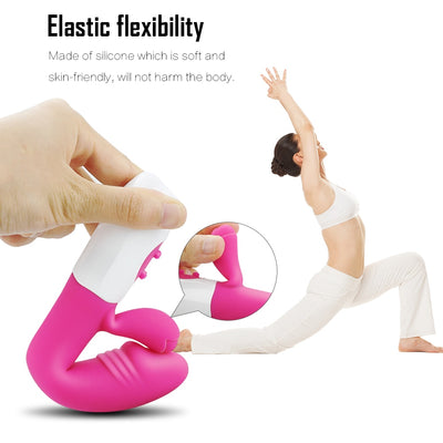 Spot Dildo Rabbit Vibrator for Women Dual Vibration Silicone Waterproof Female Vagina Clitoris Massager Sex Toys For Women