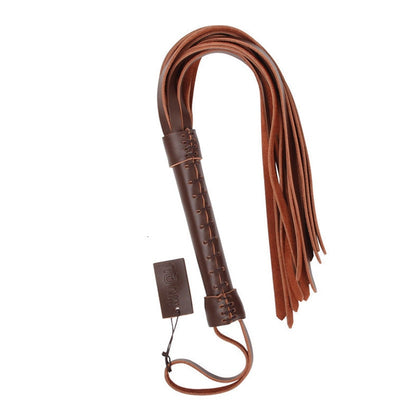 Genuine Leather Whip Hot Sexy Fetish Spanking Bondage Flogger Porn Sex Whip Short Whip Erotic Toys for Adults SM Game