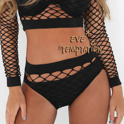 HOT Sexy Fishnet Babydoll Cosplay Nightgown crochet plus size lingerie dress bodysuit Corsets products Sleepwear+Hot pants W133