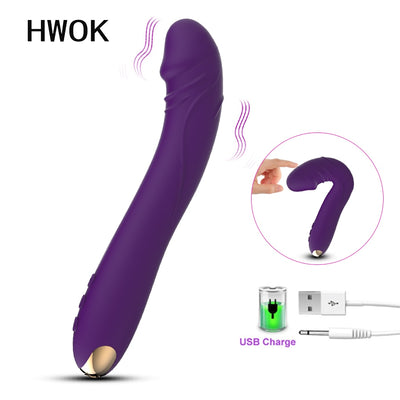 G Spot Dildo Vibrator Erotic Sex Toys for Adult Silicone Massager for Women Straponless Anal Butt Plug Products Masturbator