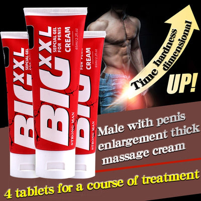 Herbal Big Dick Penis Enlargement Cream 50ml Increase Xxl Size Erection Products Sex Products for Men Aphrodisiac Pills for Man