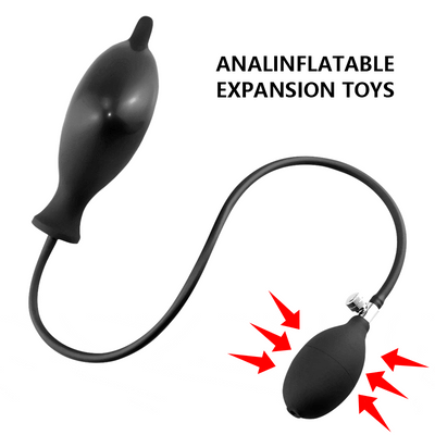 Huge Big Anal Plug Super Large Inflatable Max Dildo Pump Anal Dilator Expandable No Vibrator Butt Plug Anal Balls Sex Toys