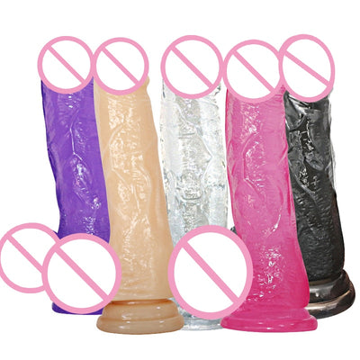 Huge Dildo Realistic Suction Cup Anal Penis Dick Clitoral Stimulator Female Masturbator Adult Sex Toys for Woman Masturbation