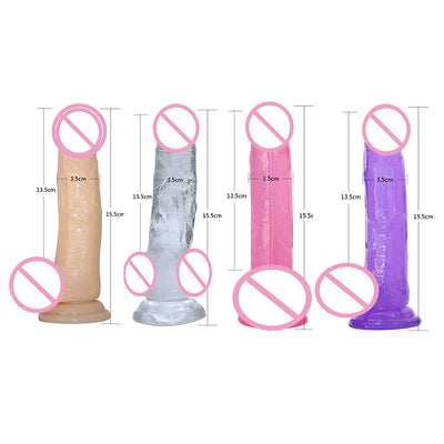 Huge Dildo Realistic Suction Cup Anal Penis Dick Clitoral Stimulator Female Masturbator Adult Sex Toys for Woman Masturbation