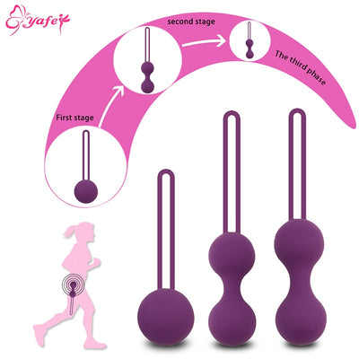 Smart Love Ball Vaginal Tighten Exercise Machine Vibrator ,Vaginal Geisha Ball Ben Wa Ball Sex Toy for Woman