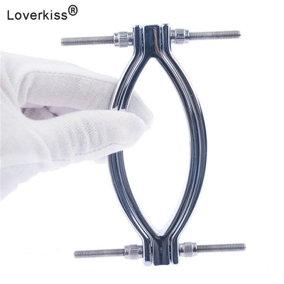 Labia Spreader Vagina Sexy Bdsm Bondage Clitoris Clamps Clips Vagina Spreader Stimulator Sex Games for Couples Erotic Sex Shop