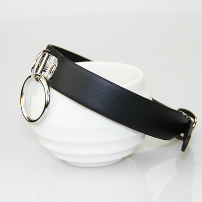 Leather Collar,BDSM Sexy Leash Ring Chain Slave Bondage Toys for Cosplay Erotic Posture Collar,Juguetes Eroticos Lover Role Play