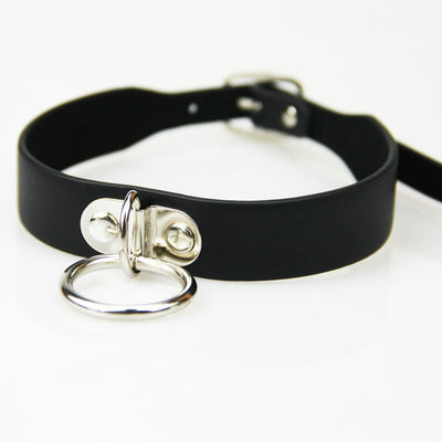 Leather Collar,BDSM Sexy Leash Ring Chain Slave Bondage Toys for Cosplay Erotic Posture Collar,Juguetes Eroticos Lover Role Play