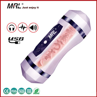 Male Automatic Masturbate Machine Realistic Vagina Pussy Blowjob Electric Auto Suck Vibrating Masturbator Device Sex Toy for Men