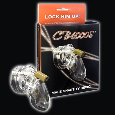 Male Penis Lock  Plastic Chastity Device Bondage with 5 Ring CB6000s Cock Cage  Belt Adult Sex Toys for Men
