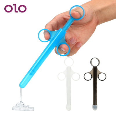 Portable Lubricant Applicator Anal Vagina Clean Tools Lube Launcher Enema Inject Oil Feminine Hygiene Product Sex Tools