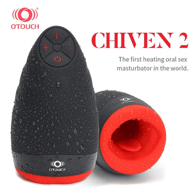 Masturbator for Man Men Sex Toys Intimate Silicone Automatic Heating Vibrator Male Penis Training Machine Adults Tools