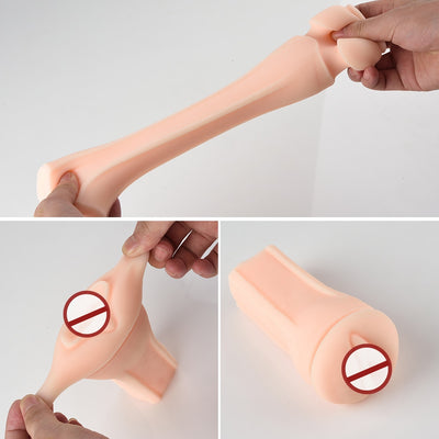 Pocket Pussy Male Masturbation Cup Soft Silicone  Male Vagina  Glans Stimulate Massager Sex Toys Adult Products for Men