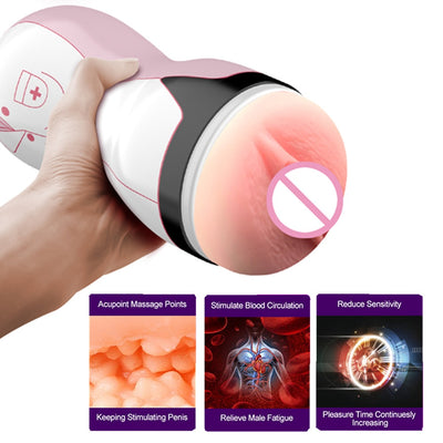 Artificial Vagina Male Masturbator Manual Intimate Goods Sex Products Penis Massager Gay Adult Sex Toys for Men