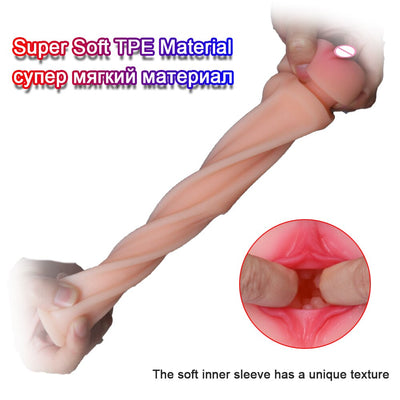 Realistic Vagina Sex Toys for Men Pocket Pussy Artificial Vagina Silicon Vaginal Male Masturbator Cup Erotic Male Adult Sex Toy