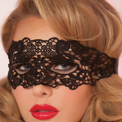 Sexy Babydoll Porn Lingerie Sexy Black/White/Red Hollow Lace Mask Erotic Costumes Women Sexy Lingerie Hot Cosplay Party Masks