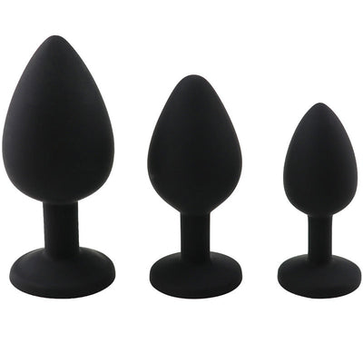 Silicone Butt Plug Anal Plug Unisex Sex Stopper Adult Sex Toys Men/Women Prostate Massager Anal Trainer for Couples/Gay