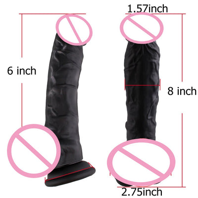 Soft Realistic Dildos Skin Texture Huge Penis for Women with Suction Cup Gay Anal Strapon Sex Toy for Female G-spot Masturbation