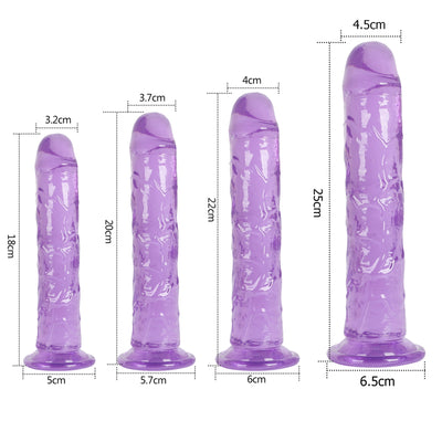 Strong Suction Cup Dildo Toy for Adult Erotic Soft Jelly Dildo Anal Butt Plug Realistic Penis G-spot Orgasm Sex Toys for Woman