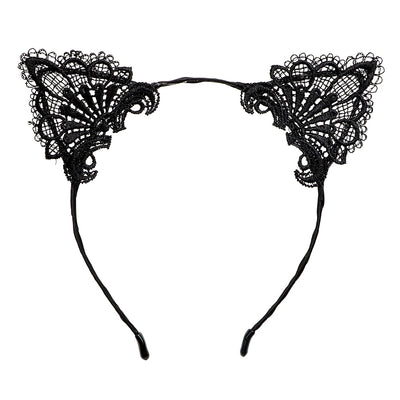 Lace Headband Sexy Cat Ears Roleplay for Women Lesbian SM Bondage Sex Toys for Couples