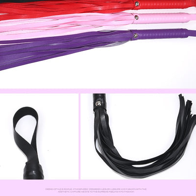 Sexy Lingerie Fetish Erotic Spanking BDSM Bondage Flogger Adult Games Fetish PU Leather Whip Costumes Sexy Play Game Toys