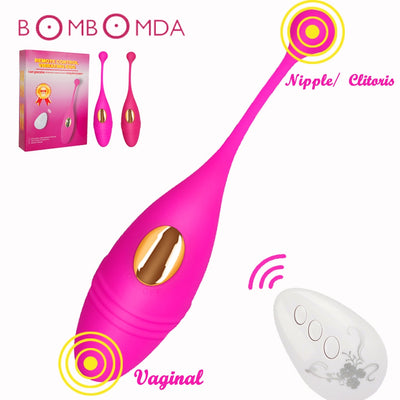 Wireless Remote Vibrator Adult Toys for Couples Dildo G Spot Clitoris Stimulator Vagina Eggs Vibrator Sex Toy for Women Sex Shop