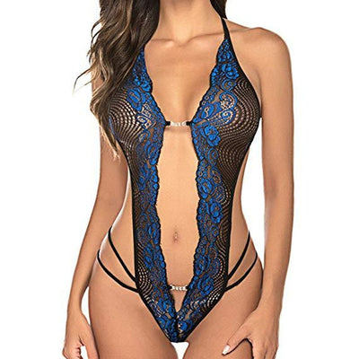 Women Erotic Lingerie Sexy Costumes Lace Siamese Perspective Three-Point Underwear G-string Sexy Lingerie Adult Products