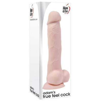 Adam & Eve - Adam's True Feel Cock with Suction Cup (Beige)