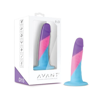 Blush Novelties - Avant D15 Vision of Love Silicone Realistic Dildo 5.5" (Multi Colour)