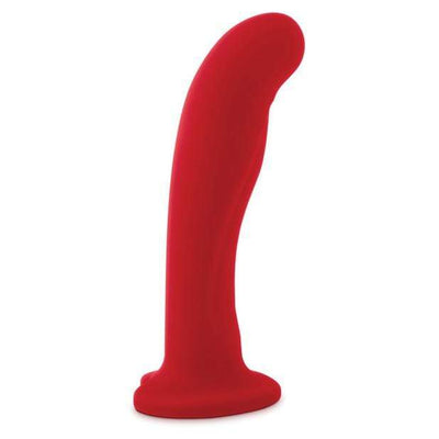 Blush Novelties - Temptasia Jezebel Heart Shaped Suction Cup Dildo (Red)
