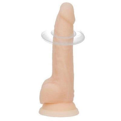 BMS - Naked Addiction Rotating and Vibrating Dong 8" (Beige)