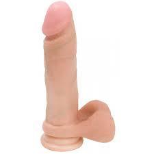 Doc Johnson - The Realistic Ultraskyn UR3 Cock with Balls 8" (Beige)