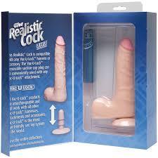 Doc Johnson - The Realistic Ultraskyn UR3 Cock with Balls 8" (Beige)