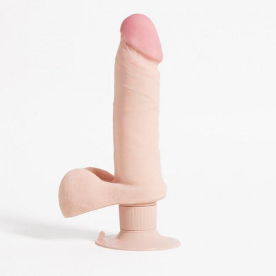 Doc Johnson - The Realistic Vibrating Ultraskyn UR3 Cock with Balls 6" (Beige)